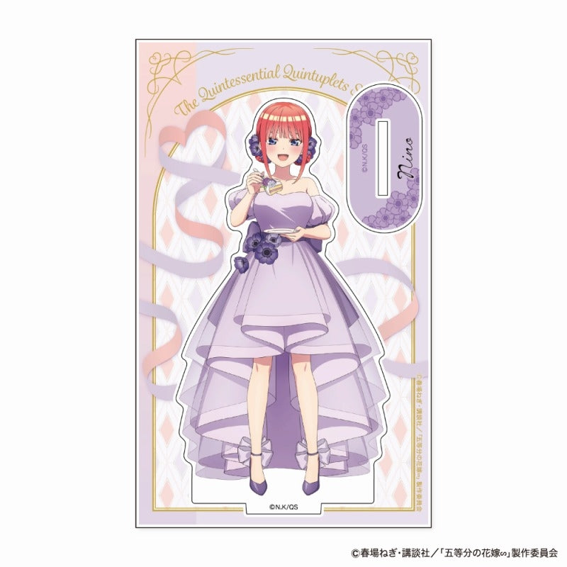 【Pre-Order】五等分の花嫁∽ アクリルスタンド First Bite Ver. B：中野二乃 《ジーベック》【※同梱不可】