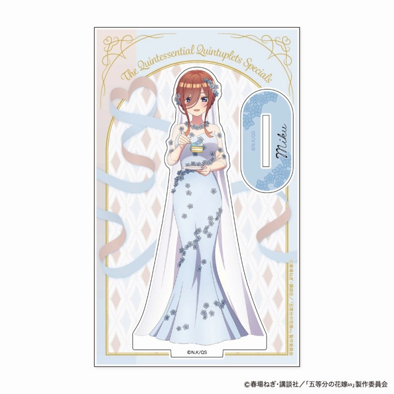 【Pre-Order】五等分の花嫁∽ アクリルスタンド First Bite Ver. C：中野三玖《ジーベック》【※同梱不可】