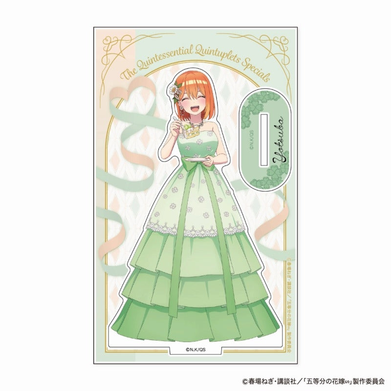 【Pre-Order】"The Quintessential Quintuplets Specials" Acrylic Stand First Bite Ver. D: Yotsuba Nakano <XEBEC> [*Cannot be bundled]