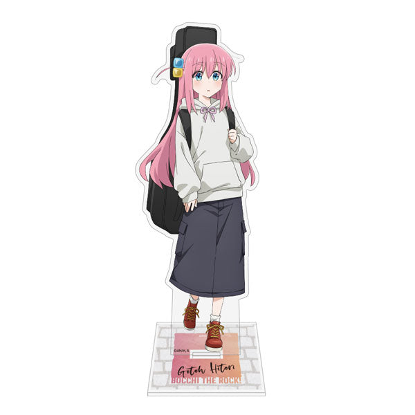 【Pre-Order】TV anime "Bocchi the Rock!" Newly drawn Hitori Goto Acrylic Stand (Large) Street Fashion Ver. (Resale) <COSPA> [*Cannot be bundled]