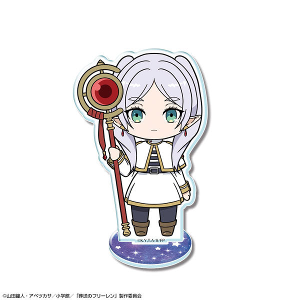 【Pre-Order】TV Anime "Frieren: Beyond Journey's End" Chibi Chara Acrylic Stand Design 01 Frieren/A (Resale) <License Agent> [*Cannot be bundled]