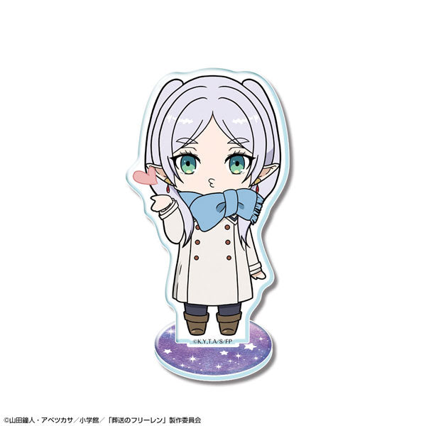 【Pre-Order】TV Anime "Frieren: Beyond Journey's End" Chibi Chara Acrylic Stand Design 03 Frieren/C (Resale) <License Agent> [*Cannot be bundled]