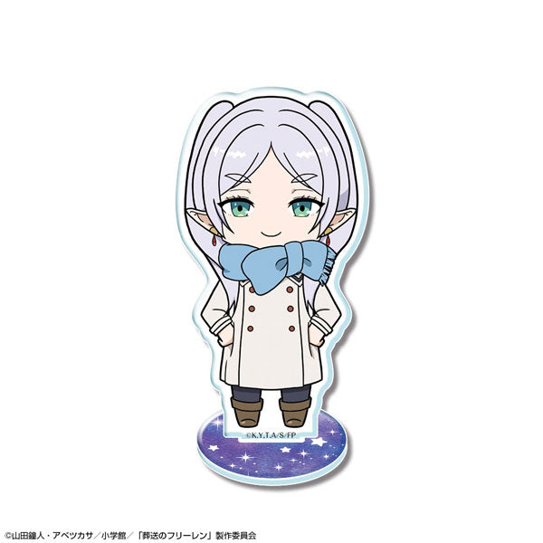 【Pre-Order】TV Anime "Frieren: Beyond Journey's End" Chibi Chara Acrylic Stand Design 04 Frieren/D (Resale) <License Agent> [*Cannot be bundled]