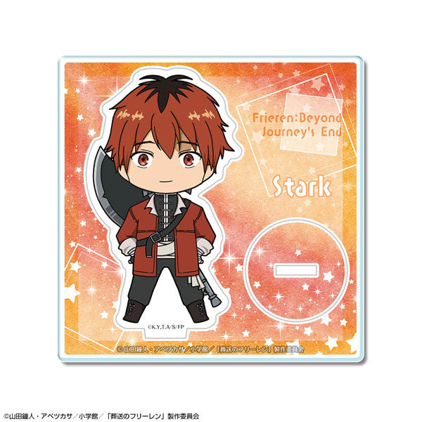 【Pre-Order】TV Anime "Frieren: Beyond Journey's End" Chibi Chara Acrylic Stand Design 09 Stark/A (Resale) <License Agent> [*Cannot be bundled]