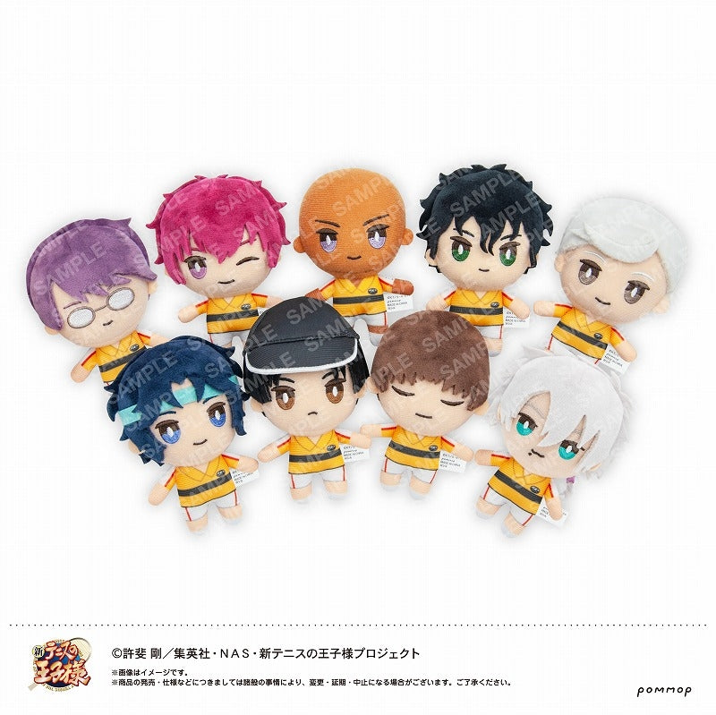 【Pre-Order】"The New Prince of Tennis," Plushie Mini Rikkai 9-pieces Set <Showa Note> [*Cannot be bundled]