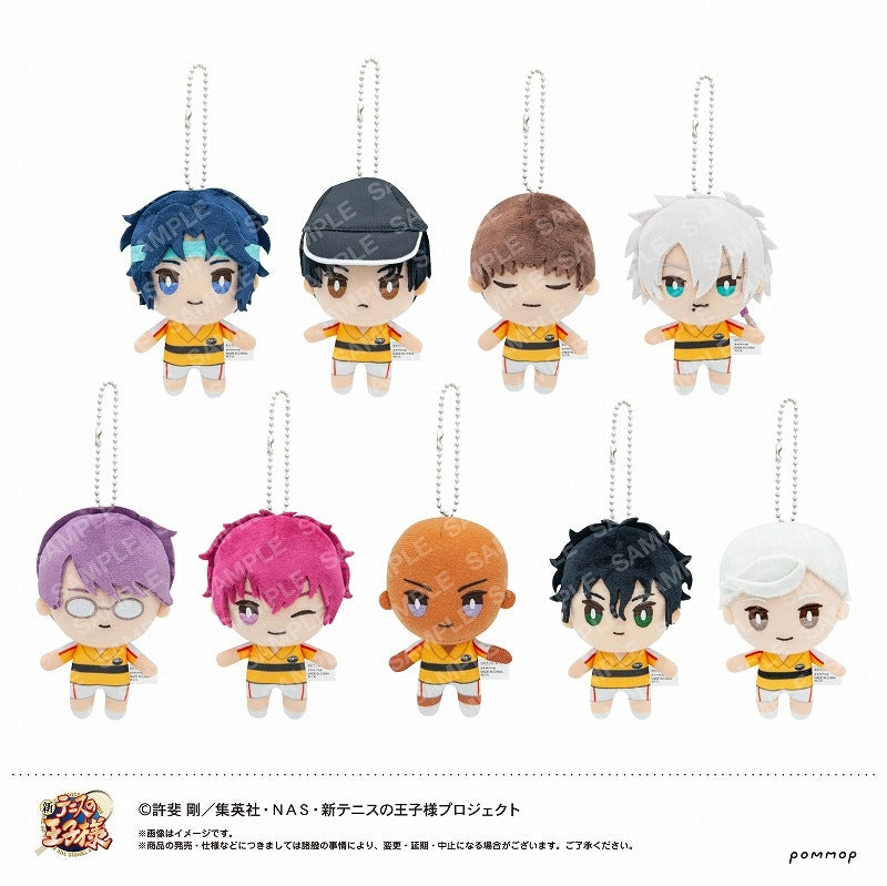 【Pre-Order】"The New Prince of Tennis," Plushie Mini Rikkai 9-pieces Set <Showa Note> [*Cannot be bundled]