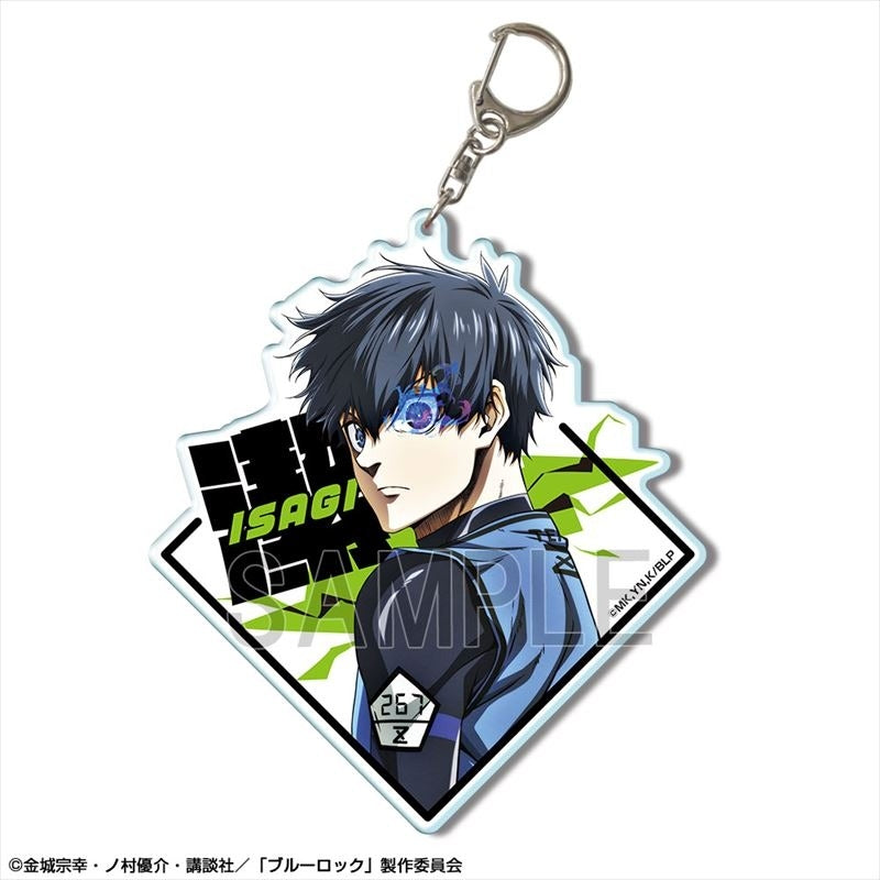 【Pre-Order】"The Movie: Blue Lock -EPISODE Nagi-" BIG Acrylic Keychain Design 01 Yoichi Isagi (Resale) <License Agent> [*Cannot be bundled]