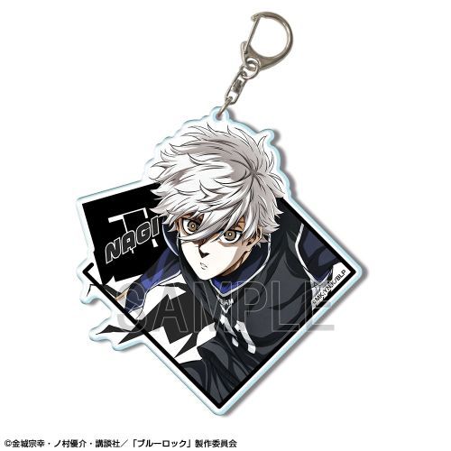 【Pre-Order】"The Movie: Blue Lock -EPISODE Nagi-" BIG Acrylic Keychain Design 05 Seishirō Nagi (Resale) <License Agent> [*Cannot be bundled]