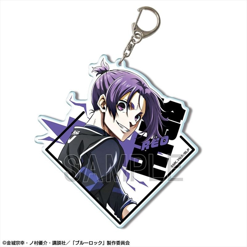 【Pre-Order】"The Movie: Blue Lock -EPISODE Nagi-" BIG Acrylic Keychain Design 06 Reo Mikage (Resale) <License Agent> [*Cannot be bundled]