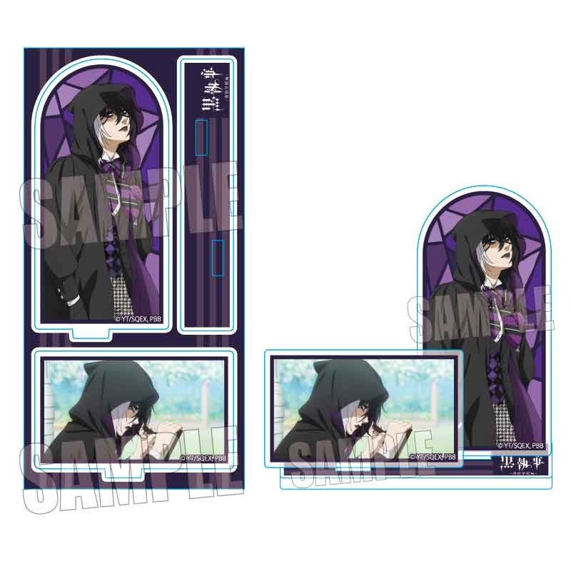 【Pre-Order】"Black Butler -Public School Arc-" Acrylic Stand  Gregory Violet <Bellhouse> [*Cannot be bundled]