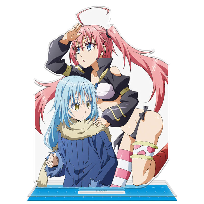 【Pre-Order】"That Time I Got Reincarnated as a Slime" Acrylic Chara Stand C Rimuru & Milim <Azmaker> [*Cannot be bundled]