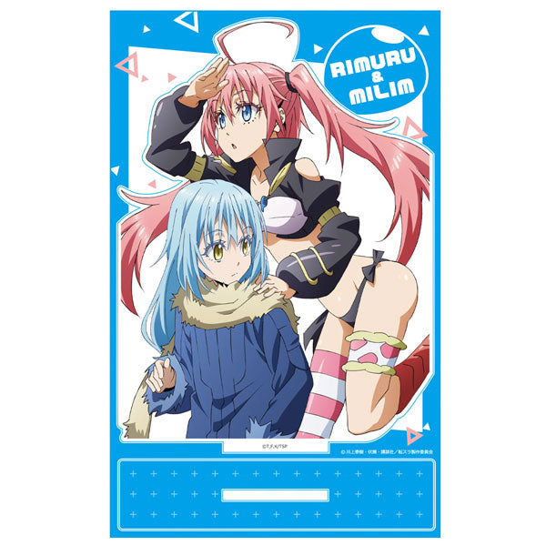 【Pre-Order】"That Time I Got Reincarnated as a Slime" Acrylic Chara Stand C Rimuru & Milim <Azmaker> [*Cannot be bundled]