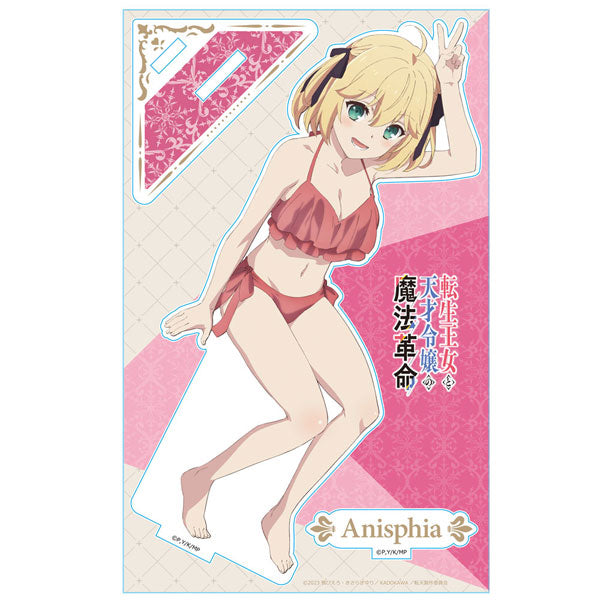 【Pre-Order】"The Magical Revolution of the Reincarnated Princess and the Genius Young Lady" Acrylic Chara Stand D Anisphia Wynn Palettia Swimsuit ver. (Original Illustration) <Azmaker> [*Cannot be bundled]