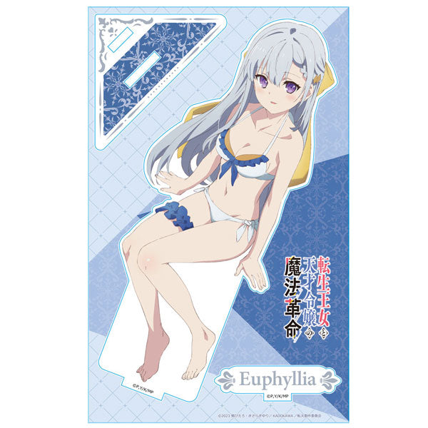 【Pre-Order】"The Magical Revolution of the Reincarnated Princess and the Genius Young Lady" Acrylic Chara Stand E Euphyllia Magenta Swimsuit ver. (Original Illustration) <Azmaker> [*Cannot be bundled]