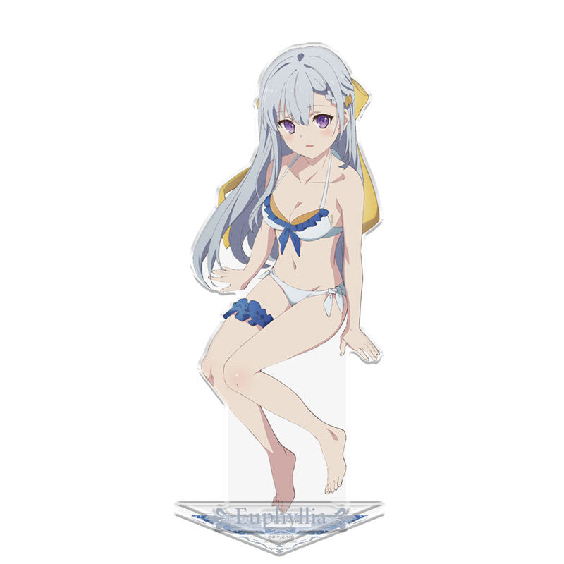 【Pre-Order】"The Magical Revolution of the Reincarnated Princess and the Genius Young Lady" Acrylic Chara Stand E Euphyllia Magenta Swimsuit ver. (Original Illustration) <Azmaker> [*Cannot be bundled]