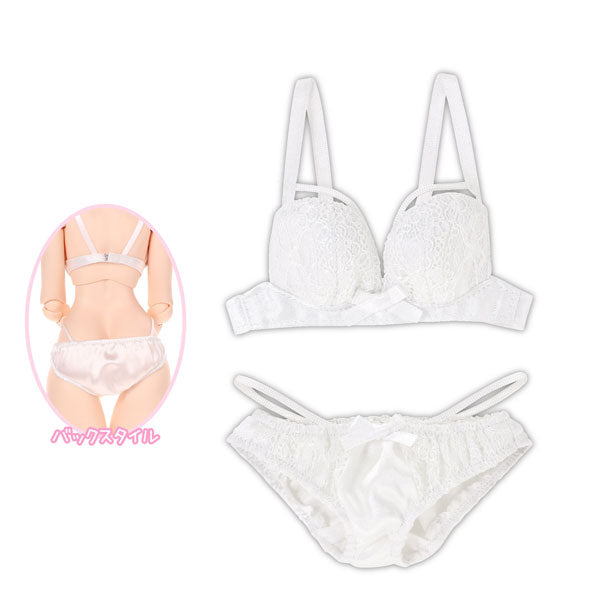 【Pre-Order】1/3 scale AZO2 String Lingerie set White x White (for dolls) <AZONE> [*Cannot be bundled]