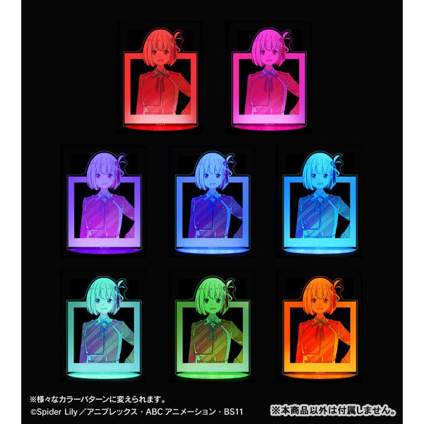 【Pre-Order】TVアニメ「リコリス・リコイル」 錦木千束 Ani-Art clear label ライトアップアクリルスタンド（再販）《アルマビアンカ》【※同梱不可】