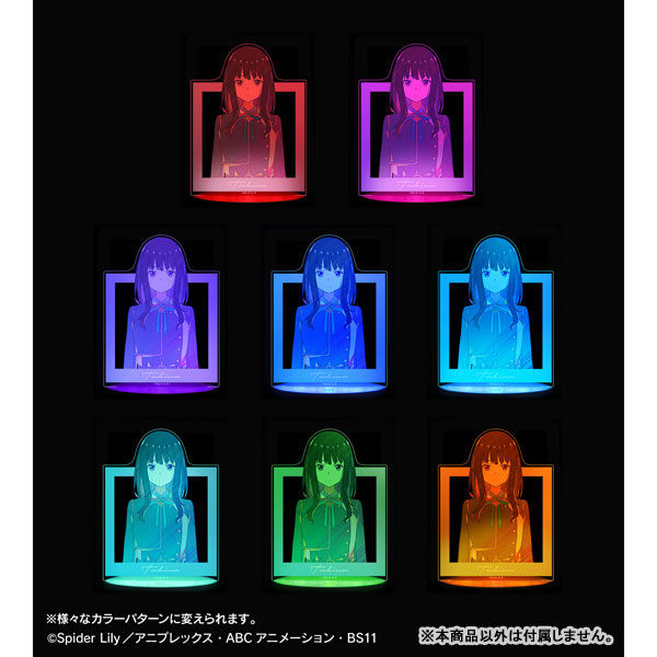 【Pre-Order】TVアニメ「リコリス・リコイル」井ノ上たきな Ani-Art clear label ライトアップアクリルスタンド（再販）《アルマビアンカ》【※同梱不可】