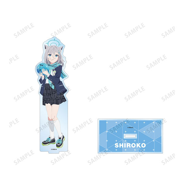 【Pre-Order】"Blue Archive: The Animation" Original Illustration Activity Ver. Shiroko Big Acrylic Stand <Almabianca> [*Cannot be bundled]