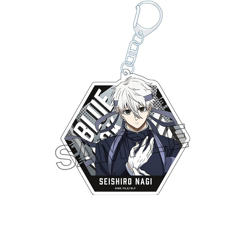 【Pre-Order】"Blue Lock" Original Acrylic Keychain Vol.2 Seishiro Nagi <Penguin Parade> [*Cannot be bundled]