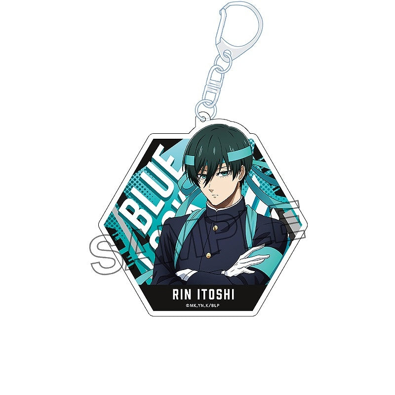 【Pre-Order】"Blue Lock" Original Acrylic Keychain Vol.2 Rin Itoshi <Penguin Parade> [*Cannot be bundled]