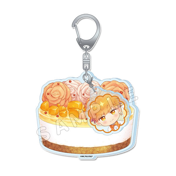 【Pre-Order】"Blue Lock" Puchichoco Acrylic Keychain  Rensuke Kunigami Celebration <Seasonal Plants> [*Cannot be bundled]