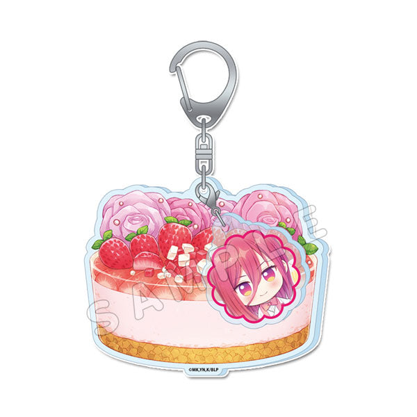 【Pre-Order】"Blue Lock" Puchichoco Acrylic Keychain  Hyoma Chigiri Celebration <Seasonal Plants> [*Cannot be bundled]