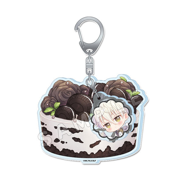 【Pre-Order】"Blue Lock" Puchichoco Acrylic Keychain  Seishiro Nagi Celebration <Seasonal Plants> [*Cannot be bundled]