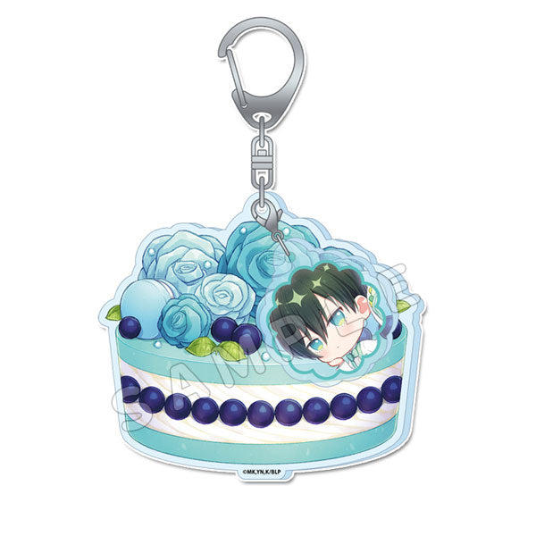 【Pre-Order】"Blue Lock" Puchichoco Acrylic Keychain  Rin Itoshi Celebration <Seasonal Plants> [*Cannot be bundled]