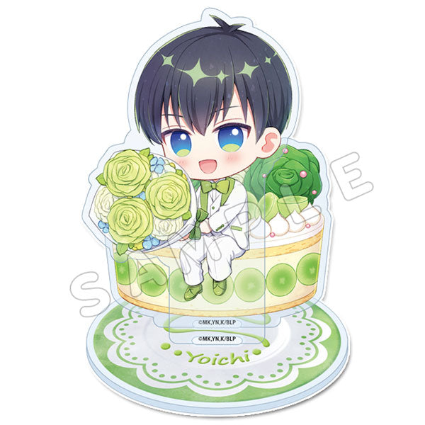 【Pre-Order】"Blue Lock" Puchichoko Acrylic Stand Yoichi Isagi [Celebration] <Seasonal Plants> [*Cannot be bundled]