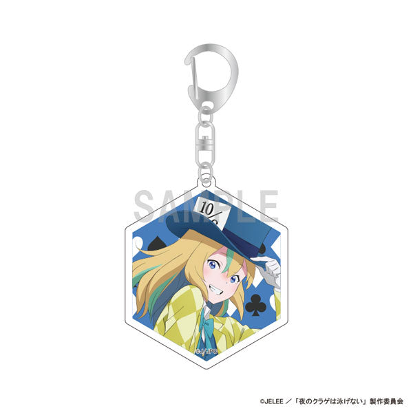 【Pre-Order】"Jellyfish Can't Swim in the Night" Acrylic Key Chain  Kano Yamanouchi  Alice Motif Ver. <C-One> [*Cannot be bundled]