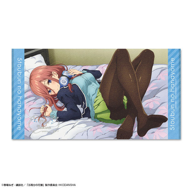 【Pre-Order】五等分の花嫁 ビッグバスタオル デザイン04(中野三玖)（再販）《ライセンスエージェント 》【※同梱不可】