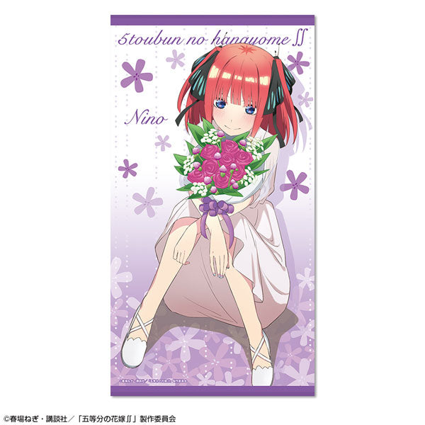 【Pre-Order】五等分の花嫁∬ ビッグバスタオル デザイン02(中野二乃)（再販)《ライセンスエージェント 》【※同梱不可】