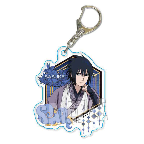 【Pre-Order】"NARUTO: Shippuden" Acrylic Keychain/Sasuke Uchiha Throne ver. (Resale) <Bellhouse> [*Cannot be bundled]