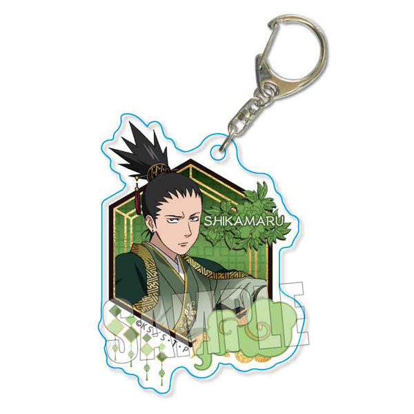 【Pre-Order】"NARUTO: Shippuden" Acrylic Keychain/Shikamaru Nara Throne ver. (Resale) <Bellhouse> [*Cannot be bundled]