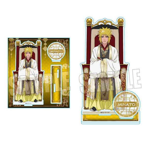 【Pre-Order】アクリルスタンド NARUTO-ナルト- 疾風伝 波風ミナト 玉座ver.（再販）《ベルハウス》【※同梱不可】