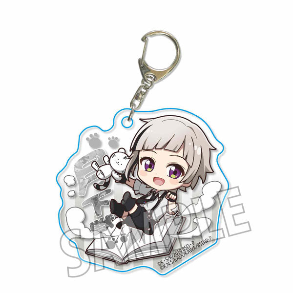 【Pre-Order】"Bungo Stray Dogs" Ponkore Acrylic Keychain  Atsushi Nakajima (Resale) <Bellhouse> [*Cannot be bundled]