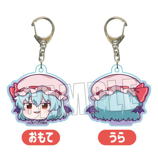 【Pre-Order】"Touhou Project" Acrylic Keychain  Remilia Scarlet (Yukkuri) (Resale) <Bellhouse> [*Cannot be bundled]