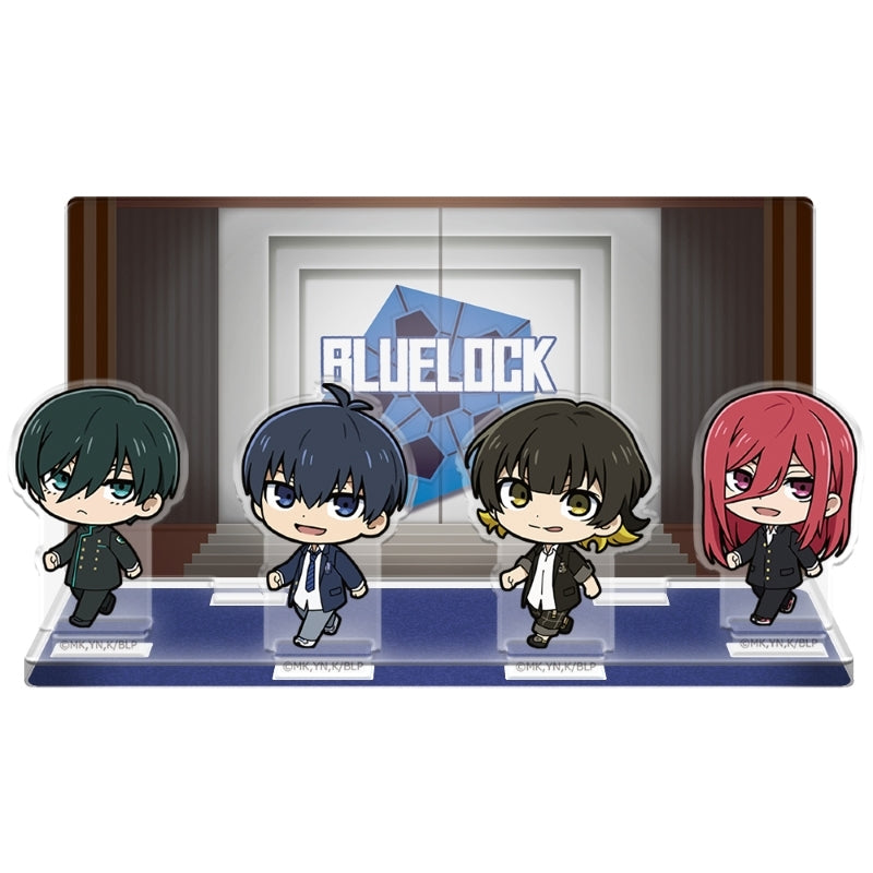 【Pre-Order】Anime "Blue Lock"  Tsuitekku Acrylic Diorama B. [Isagi, Bachira, Chigiri & Rin] <Azmaker> [*Cannot be bundled]