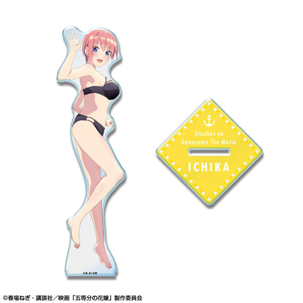 【预售】动漫「五等分的新娘」亚克力立牌  泳装Ver. 01(中野一花)（再贩)《License Agent》【※同梱不可】