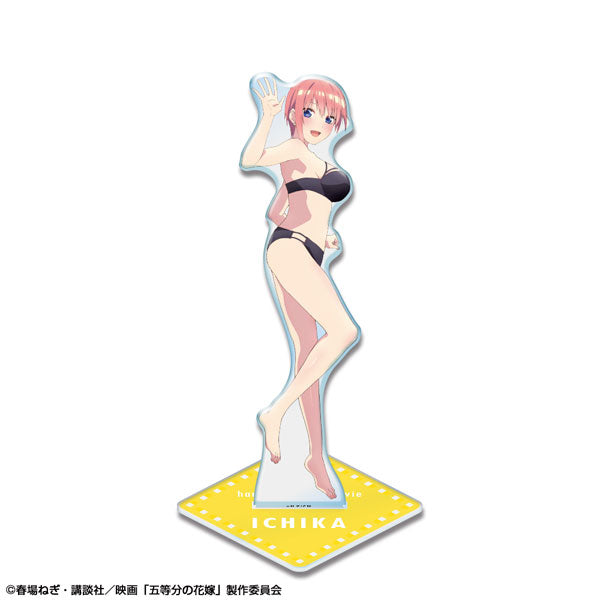 【预售】动漫「五等分的新娘」亚克力立牌  泳装Ver. 01(中野一花)（再贩)《License Agent》【※同梱不可】