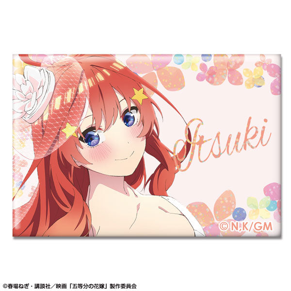 【Pre-Order】映画「五等分の花嫁」 ホログラム缶バッジ 花嫁Ver. デザイン05(中野五月)（再販）《ライセンスエージェント》【※同梱不可】