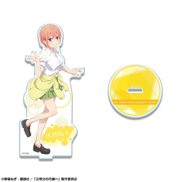 【Pre-Order】五等分の花嫁∽ アクリルスタンド デザイン01(中野一花/A)（再販）《ライセンスエージェント》【※同梱不可】