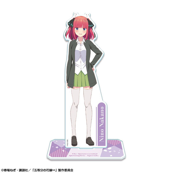 【Pre-Order】五等分の花嫁∽ アクリルスタンド デザイン12(中野二乃/C)（再販）《ライセンスエージェント》【※同梱不可】