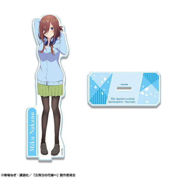 【Pre-Order】五等分の花嫁∽ アクリルスタンド デザイン13(中野三玖/C)（再販）《ライセンスエージェント》【※同梱不可】