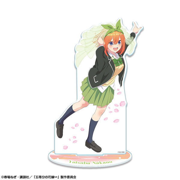 【Pre-Order】五等分の花嫁∽ アクリルスタンド デザイン19(中野四葉/D)（再販）《ライセンスエージェント》【※同梱不可】