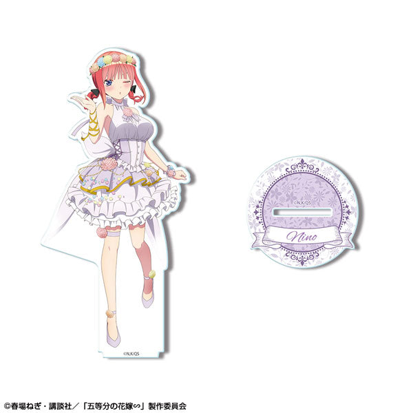 【Pre-Order】五等分の花嫁∽ アクリルスタンド デザイン02(中野二乃/花の妖精ver.) 描き下ろし（再販）《ライセンスエージェント》【※同梱不可】