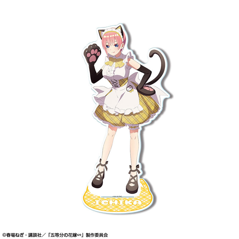 【Pre-Order】"The Quintessential Quintuplets ∽" Acrylic Stand Design 01 (Nakano Ichika/Cat Ear Maid Ver.) Original Illustration (Resale) <License Agent> [*Cannot be bundled]