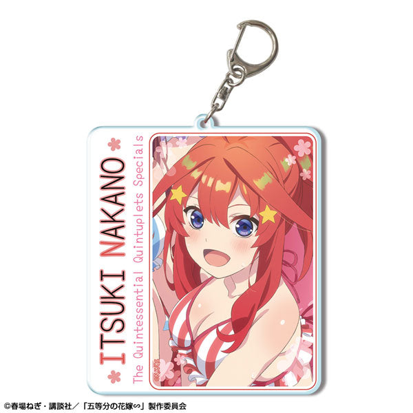 【Pre-Order】五等分の花嫁∽ ビッグアクリルキーホルダー デザイン10(中野五月/B)（再販）《ライセンスエージェント》【※同梱不可】