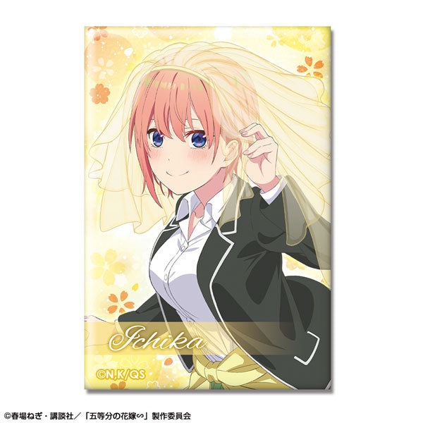 【Pre-Order】五等分の花嫁∽ ホログラム缶バッジ デザイン02(中野一花/B)（再販）《ライセンスエージェント》【※同梱不可】